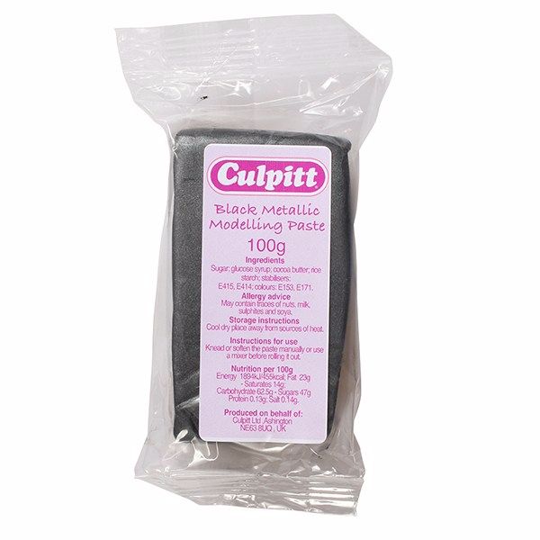 Culpitt Modelling Paste Black - 100g