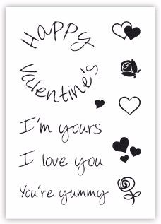 impressit Valentine's Day, I'm Yours, I Love You (A7)
