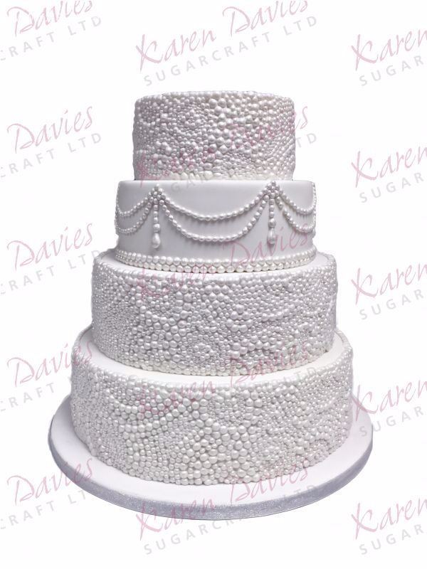 Mould - Karen Davies Ornate Pearl Effect