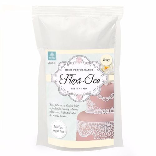 Squires Kitchen Flexi-Ice Instant Mix for Sugar Lace - Ivory 250g