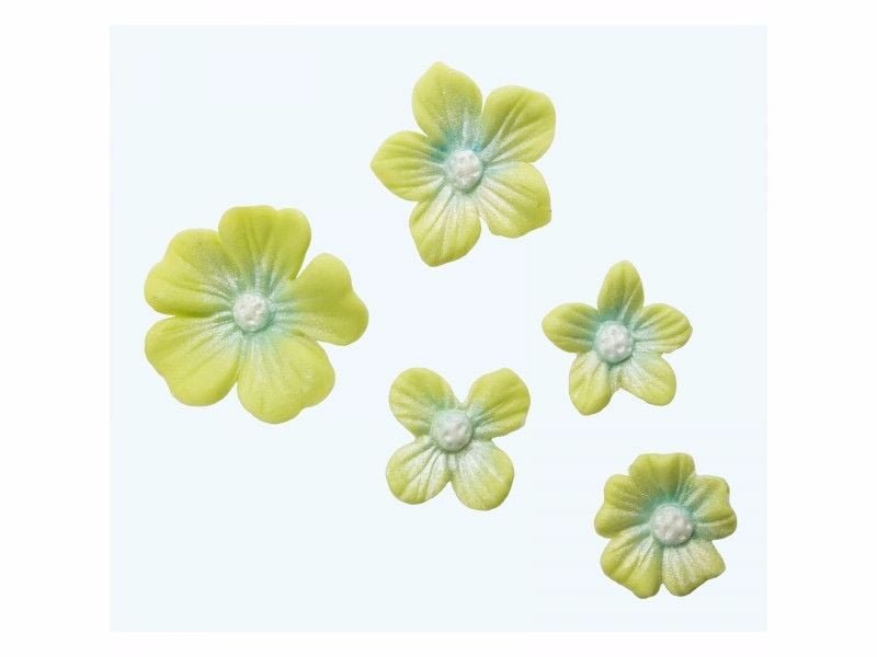 Set of 5 small flower cutters
