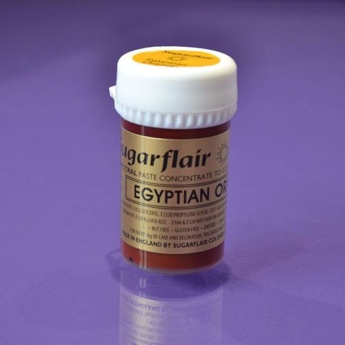 Paste Colours 25g - Egyptian Orange