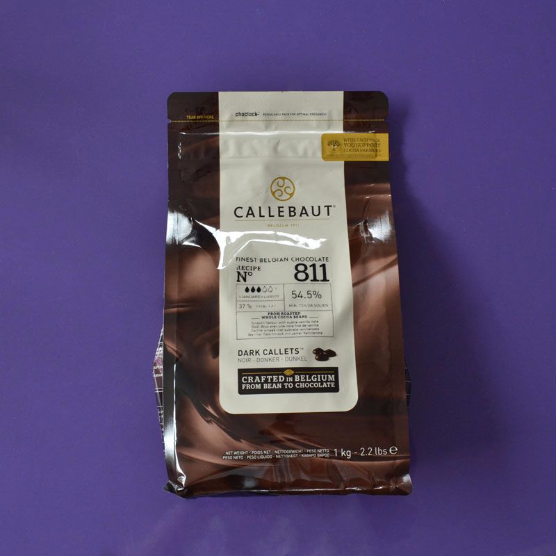 Callebaut Dark Chocolate 1Kg | Recipe 811