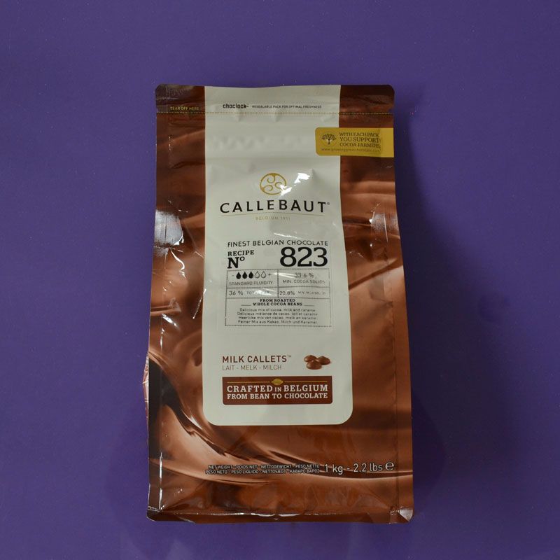 Callebaut Milk Chocolate 1Kg | Recipe 823