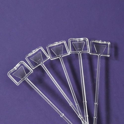 Cupcake Bouquet Accessories - Clear Card Holder (Pack 5)