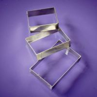  Plaque cutters - rectangles set of 3