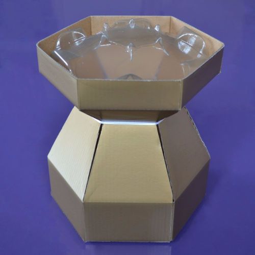 Cupcake Bouquet Box - Gold