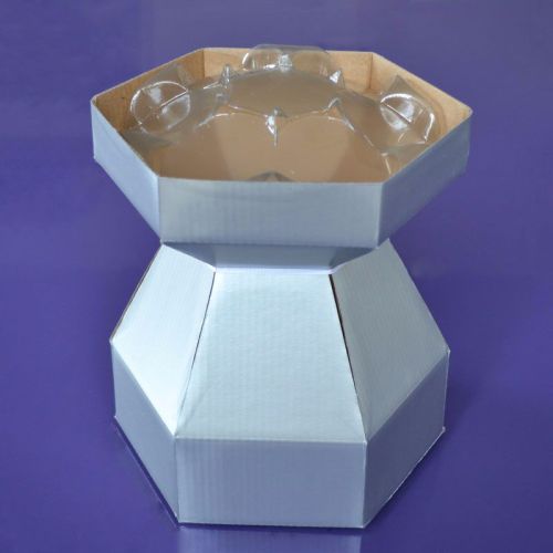 Cupcake Bouquet Box - Silver