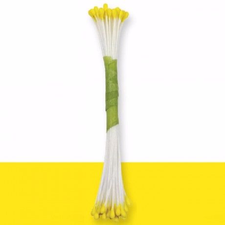 Plain Stamens Lily - Yellow (Pack 50) 2mm