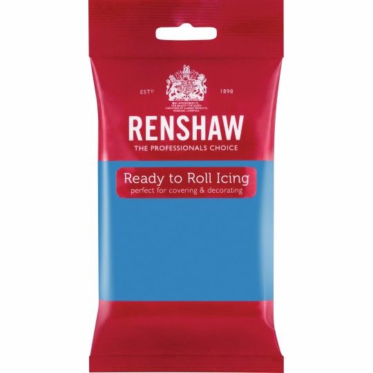 Renshaw Ready To Roll Icing - Turquoise Blue
