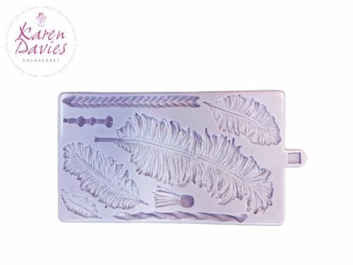 Karen Davies Native Feathers Sugarcraft Mould