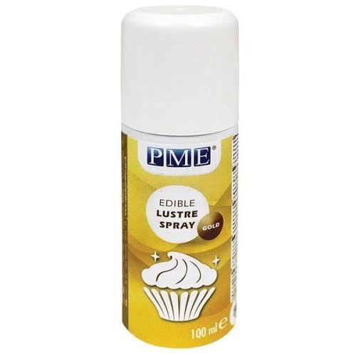 PME Edible Lustre Spray - Gold 100ml