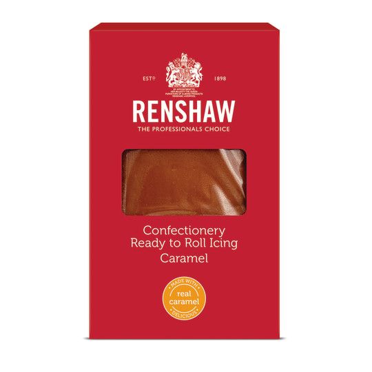 Renshaw Ready To Roll Confectionery Icing 1kg - Caramel