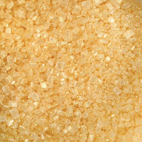Sugarflair Gold Sparkling Shimmer Sugar 100g