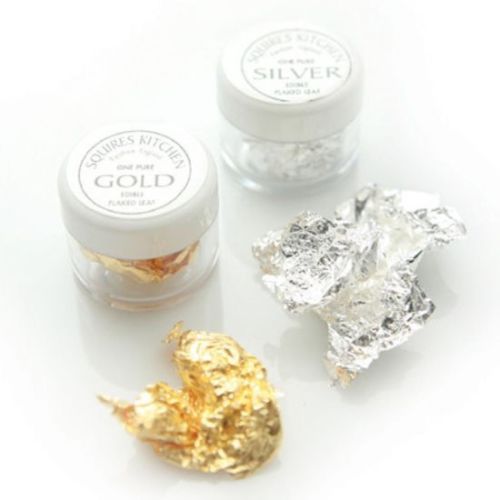 Pure Silver Leaf Flakes