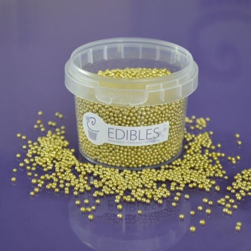 Edible Gold Balls - 2mm