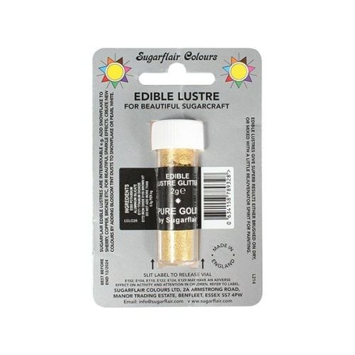 Edible Lustre Dust - Pure Gold