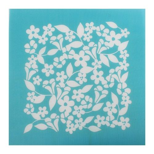 Cake Stencil - Mesh Floral