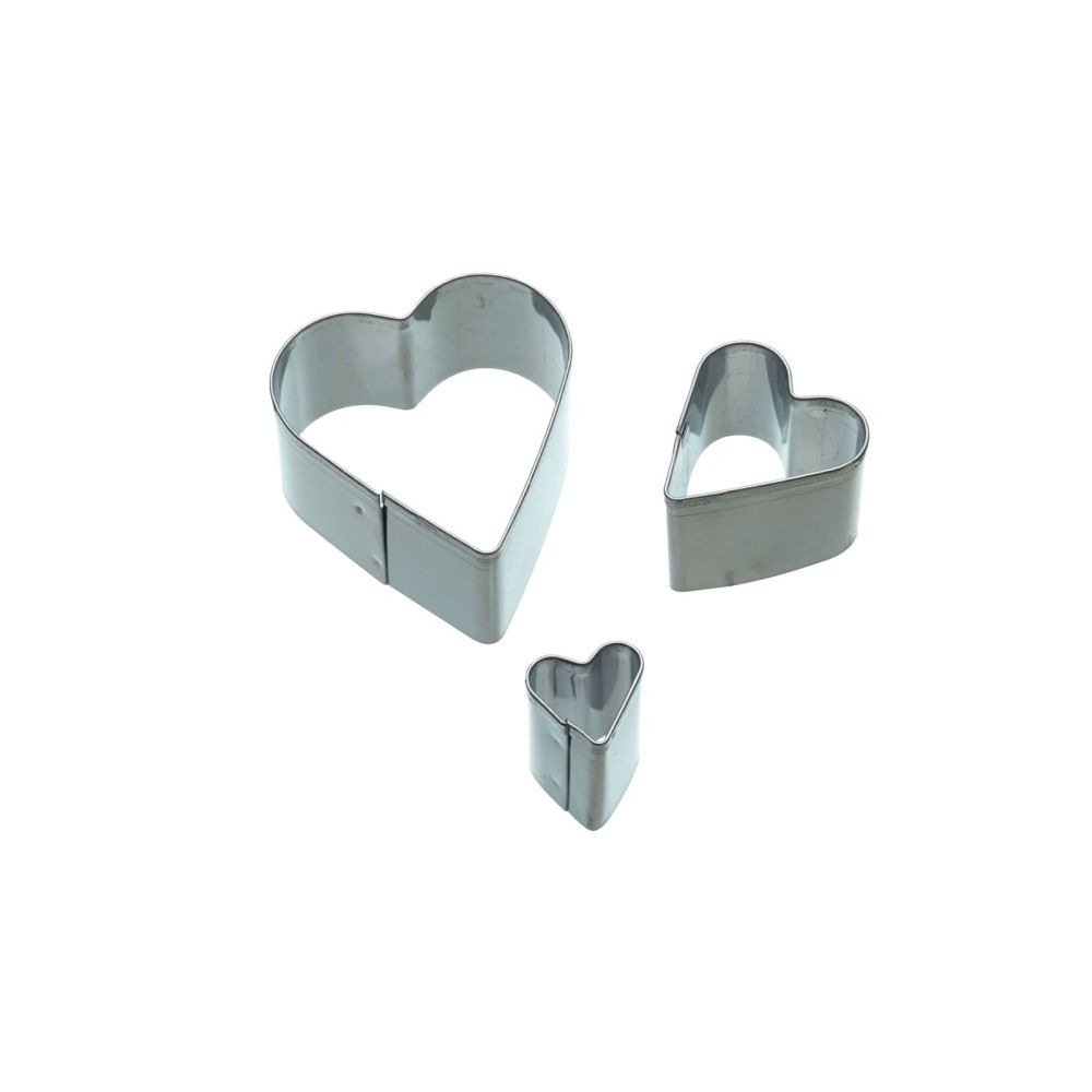 Hearts Cutters - Pack of 3