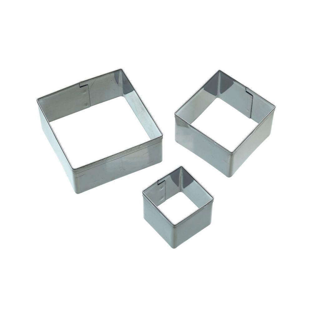 Square Cutters - Pack of 3