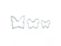 Set of 3 small butterfly cutters