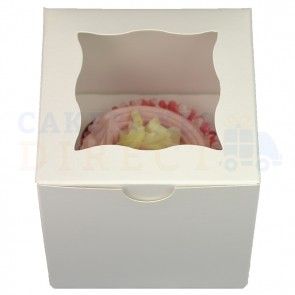 Cupcake Box  (x 4 boxes) - 1 Cupcake