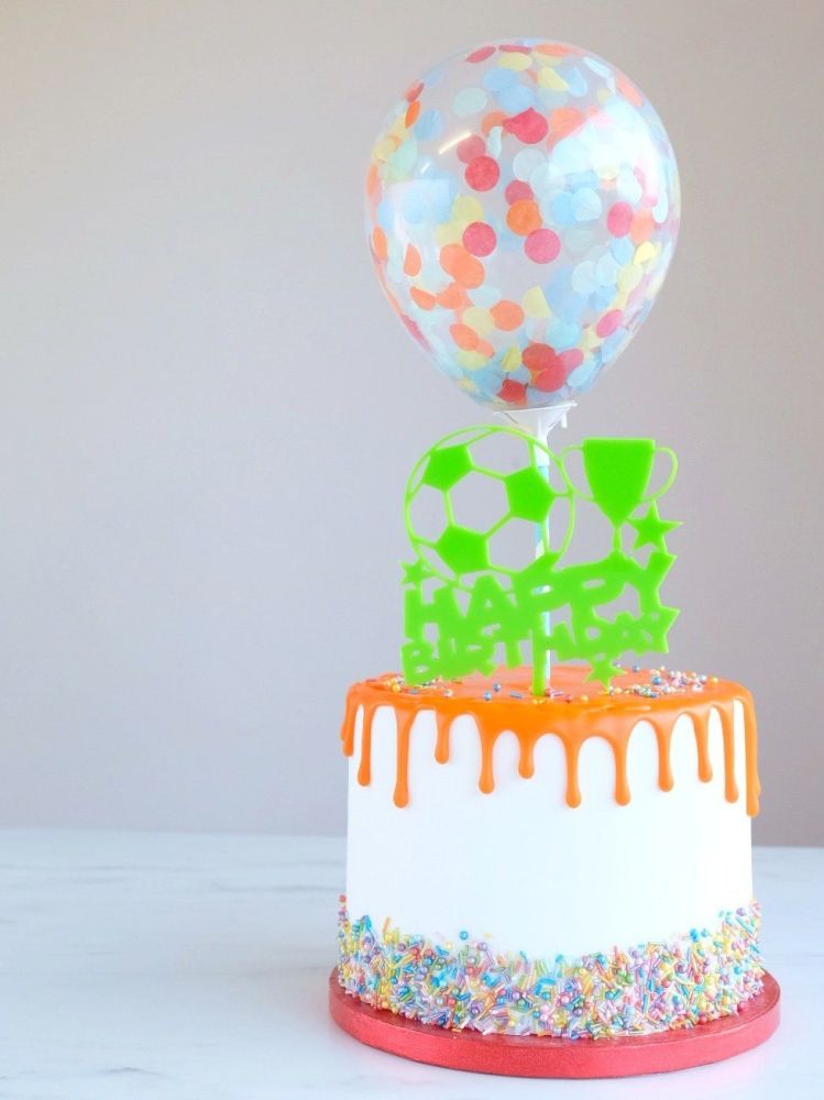 Confetti Cake Balloon Pack of 2 - Festival