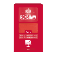 Renshaw Extra Ready to Roll Icing 1kg - Red