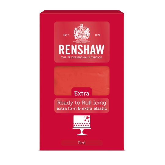Renshaw Extra Readt to Roll Icing 1kg - Red