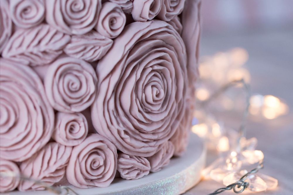Karen Davies Cake Decorating Mould - RUFFLE ROSES