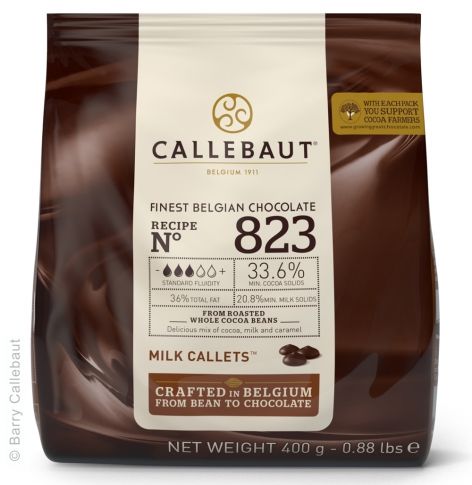 Callebaut Milk Chocolate 400g | Recipe 823