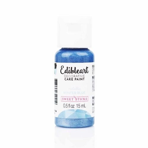 Sweet Sticks Edible Art Paint 15ml - Winter Blue