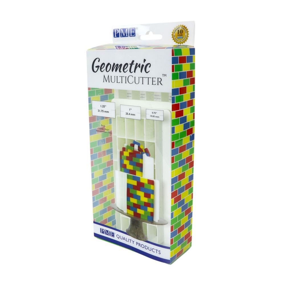 PME Geometric Multicutter - Bricks Set of 3