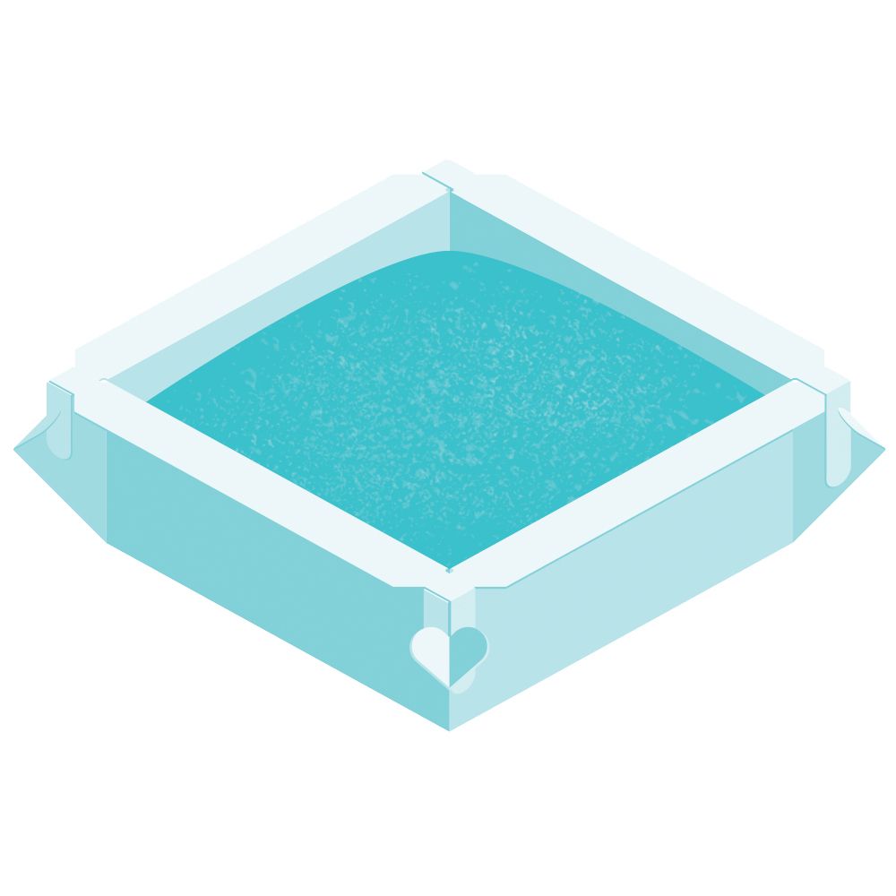 BoxBake - Square 10" Pop Up Cake Tin