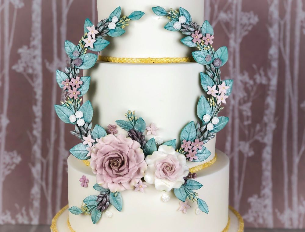 Floral Sheet Cake Tutorial - Sugar & Sparrow