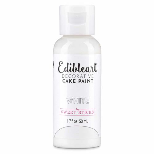 Sweet Sticks Edible Art Paint 50ml - White
