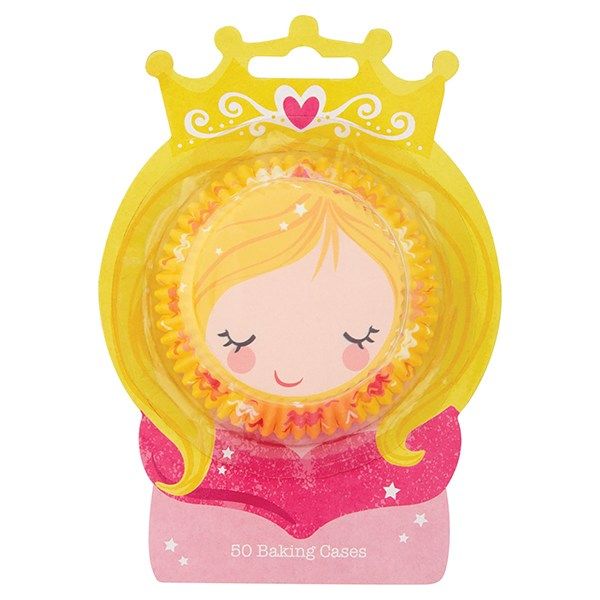 Princess Baking Cases - Pack of 50