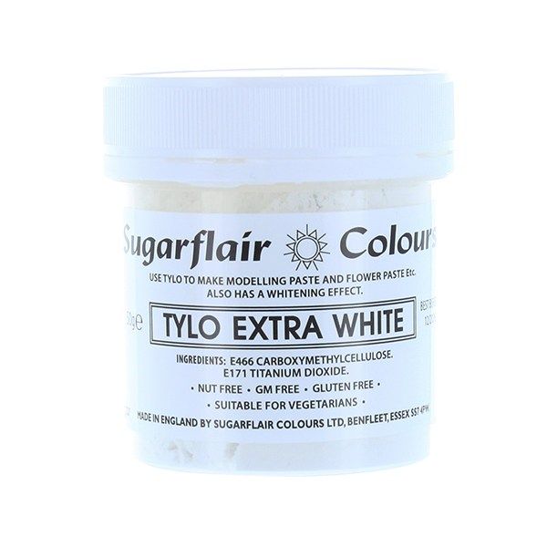 Sugarflair Tylo Powder EXTRA WHITE - 50g