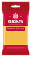 ** NEW COLOUR ** Renshaw Ready To Roll Icing - Autumn Gold
