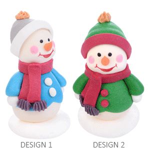Sugar Fun Christmas Decoration - Snowmen