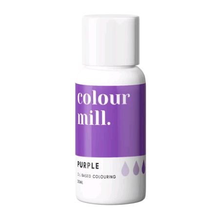 Colour Mill Oil Based Colour - PURPLE  20ml