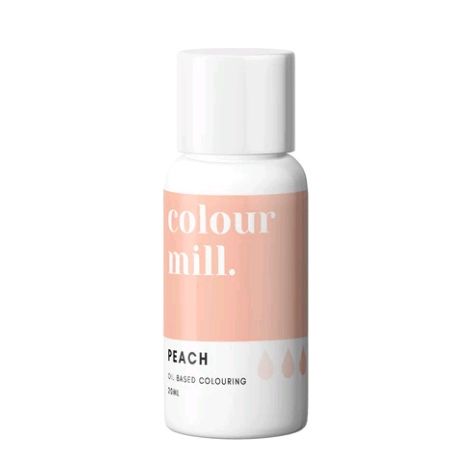 Colour Mill Oil Based Colour - PEACH  20ml