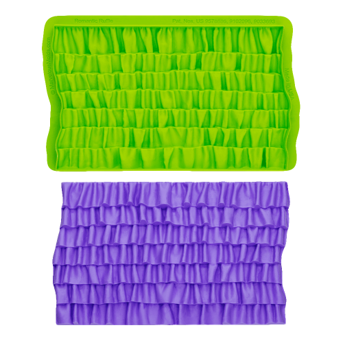 Romatic Ruffle Simpress Mould - Marvelous Molds
