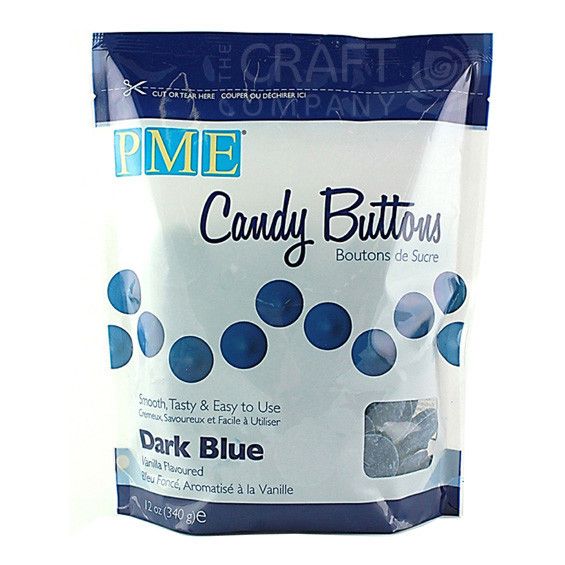 Dark Blue Candy Buttons