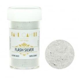 Faye Cahill Edible Lustre Dust 22ml - Flash Silver