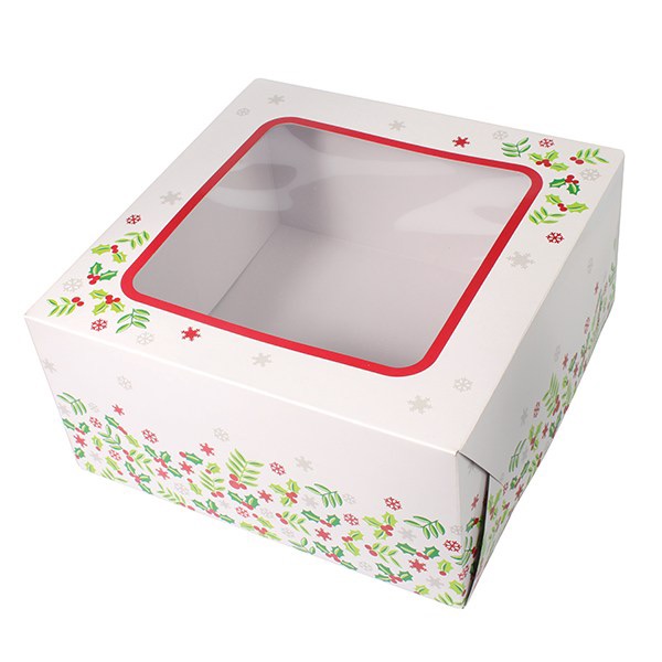 Holly Cake Box - 8