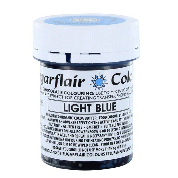 Sugarflair Chocolate Colouring 35g - LIGHT BLUE