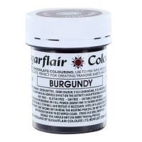 Sugarflair Chocolate Colouring 35g - BURGUNDY