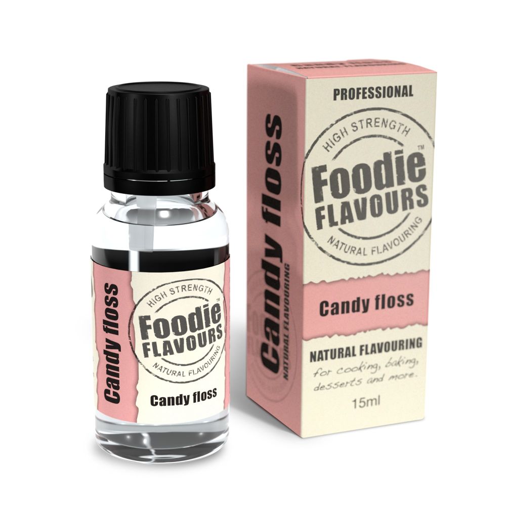 Foodie Flavours 15ml - Candy Floss
