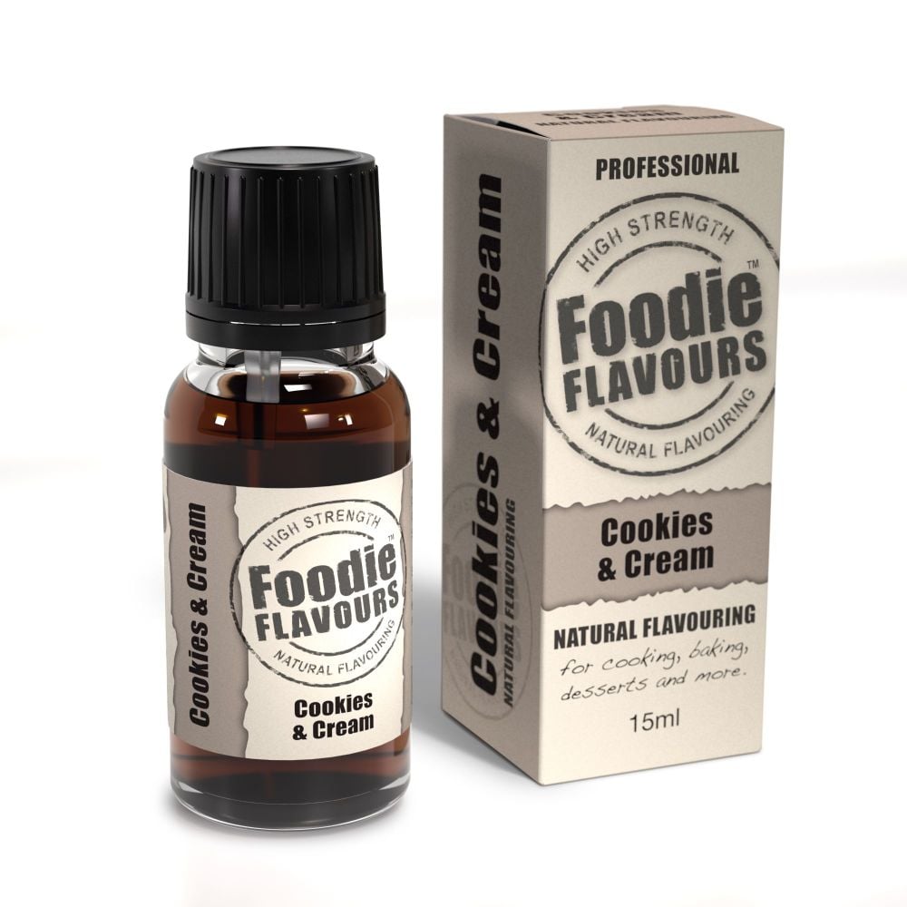 Foodie Flavours 15ml - Cookies & Cream